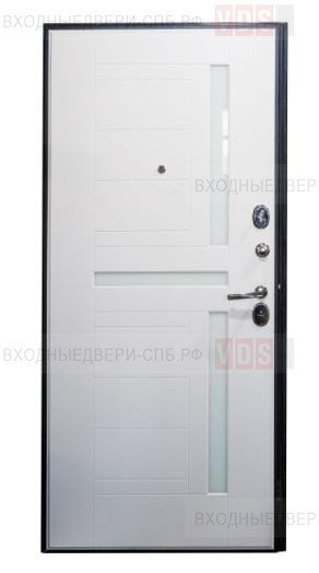 Входная дверь Выбор-12 Максимум внутренняя царговая панель Ясень белый