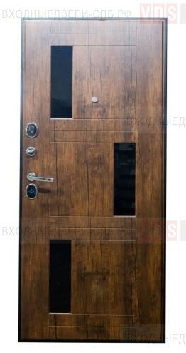 Входная дверь Выбор-12 Максимум внутренняя царговая панель Дуб