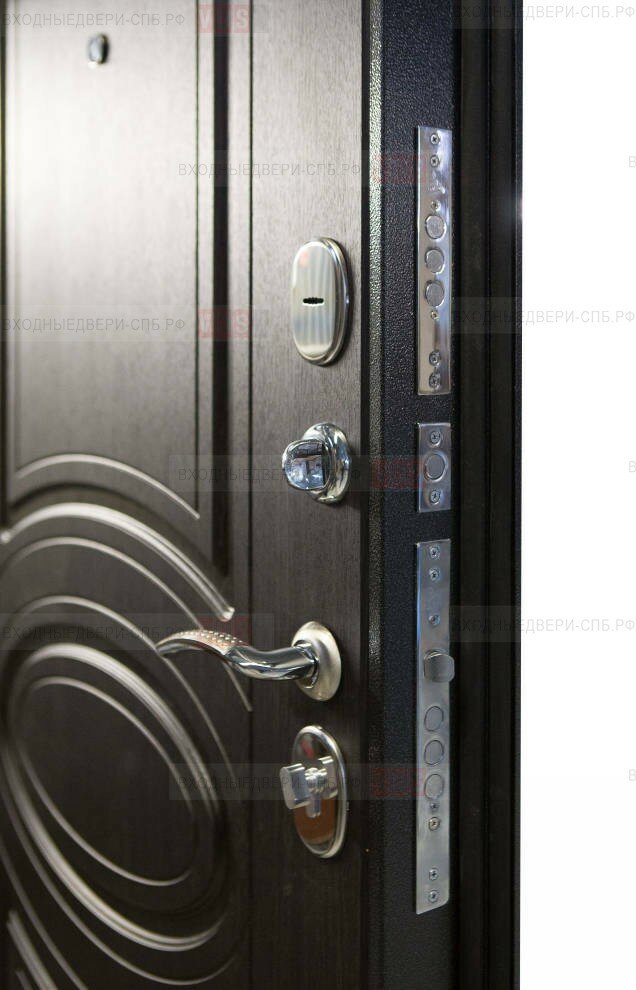отделка внутри Венге Выбор М2 дверь металлическая