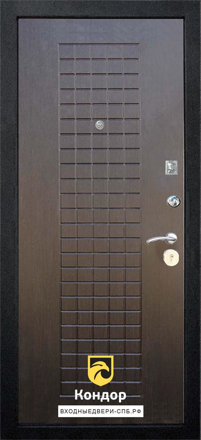 дверь Кондор Реал внутренняя отделка панель МДФ 10 мм в цвете Венге