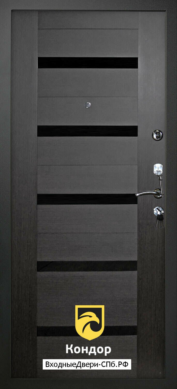 внутренняя отделка Венге царговая панель Кондор Ультра дверь металлическая купить 37900