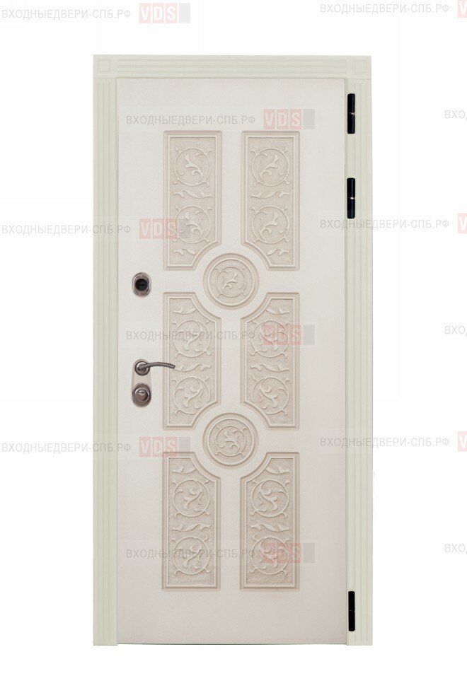 Версаче ONEGA дверь с панелями МДФ 16 мм в пленке Vinorit White для квартиру и частного дома