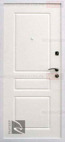 входная дверь Райтвер X4 Белый матовый внутренняя панель МДФ