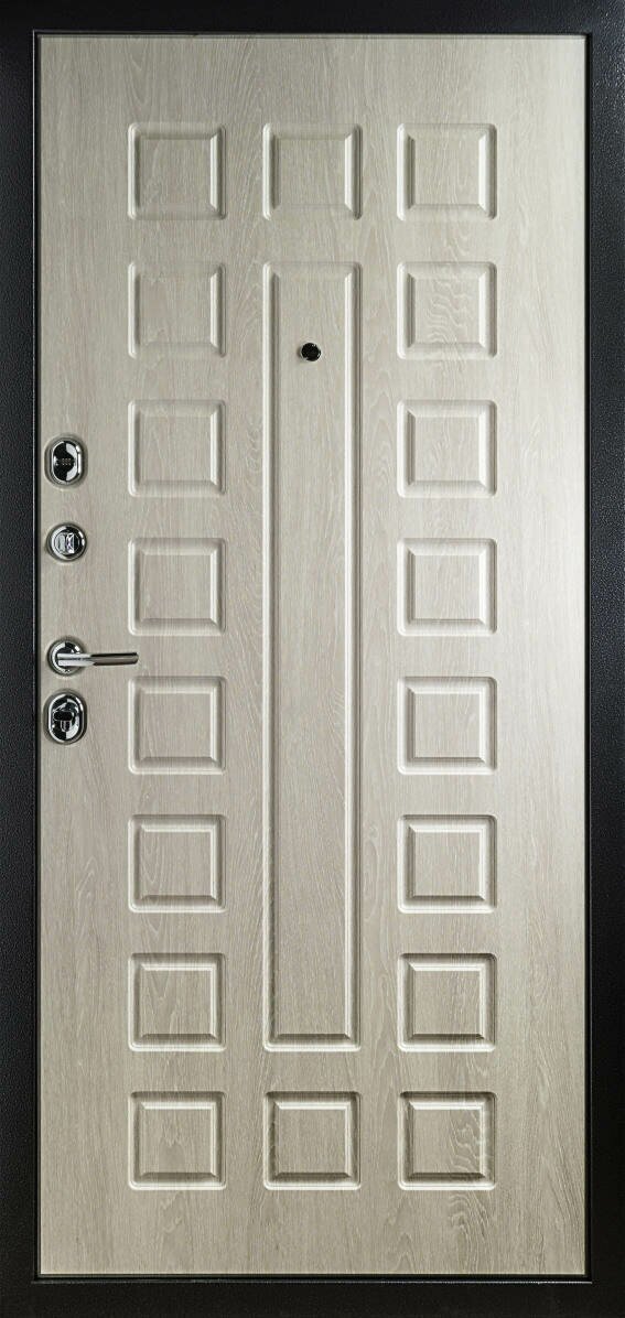 Дуб Филадельфия 10 мм фрезеровка дверь Грей Стилдорс