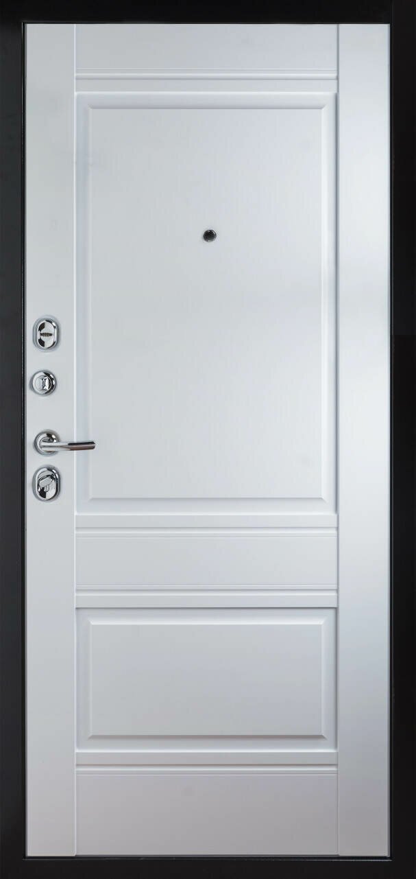STR 22 металлическая дверь белый матовый внутри