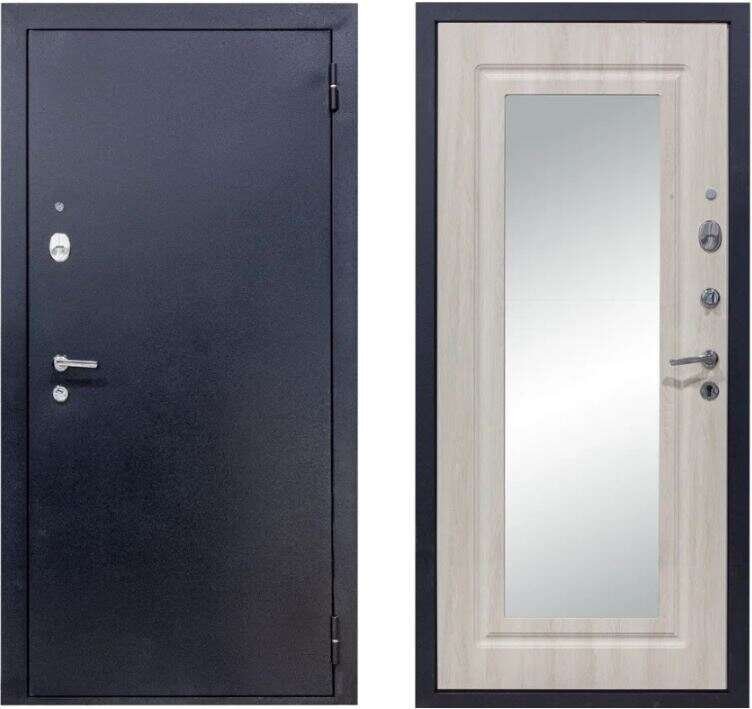 DIVA-510 c зеркалом дверь металлическая купить 26900