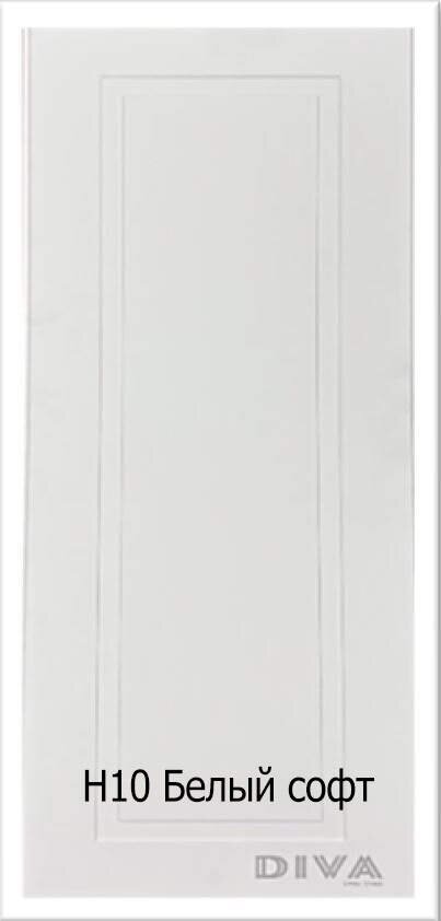 Белый софт панель внутренней отделки входной металлической двери