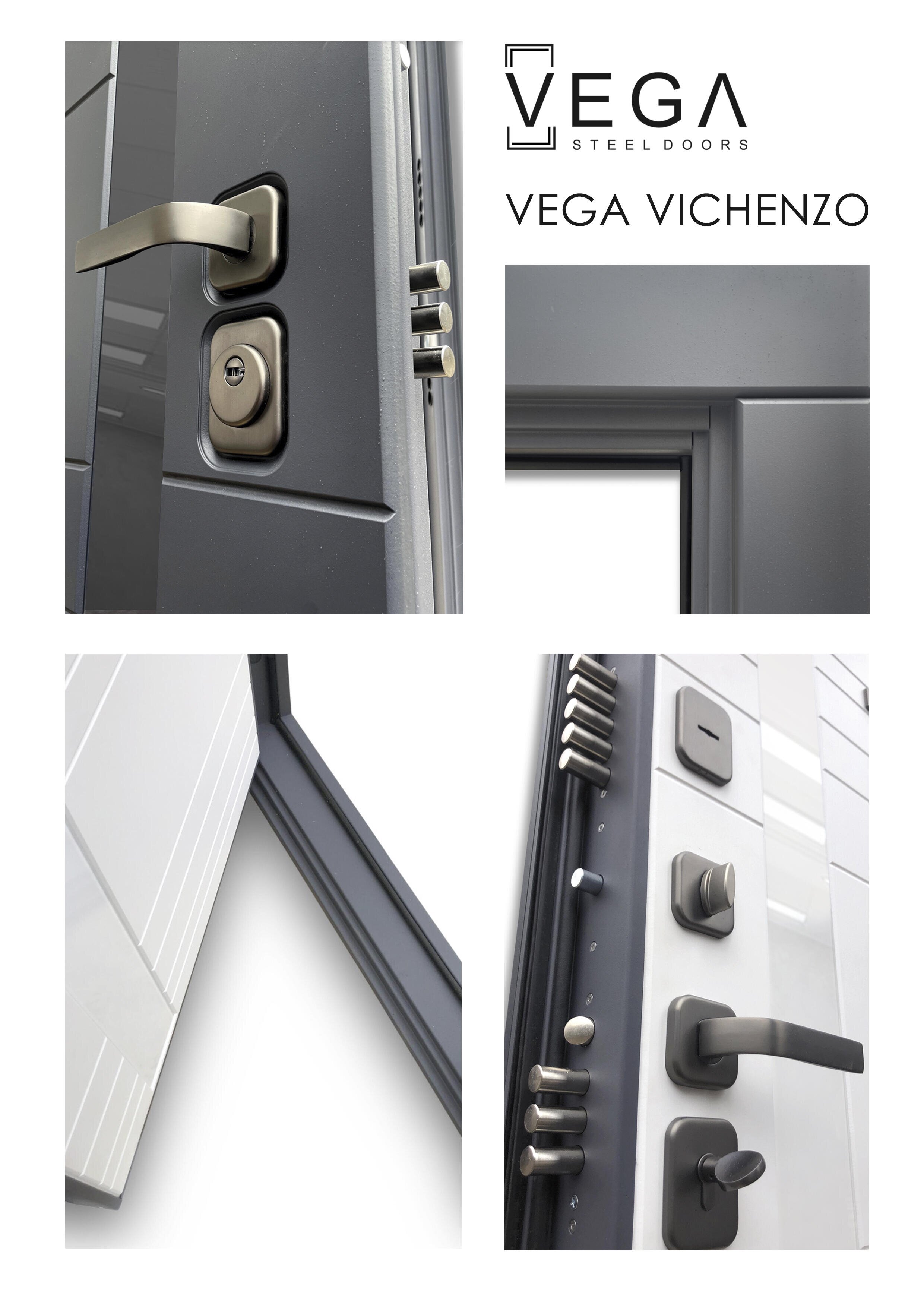 Элементы металлической двери Виченцо Вега
